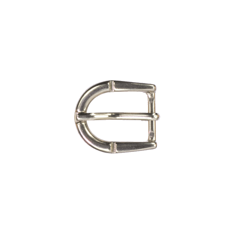 Gürtelschnalle 1,5cm Sevilla silber glänzend