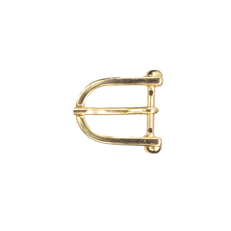 Gürtelschnalle 1,5cm Hufeisen gold