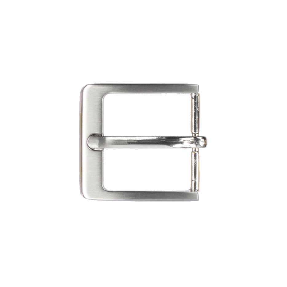 Gürtelschnalle 3cm Boston Silber glänzend