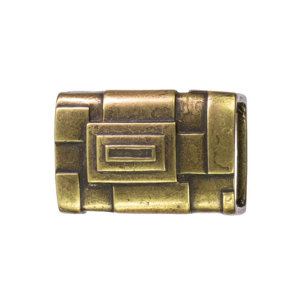 Gürtelschnalle 3,5cm Athen messing
