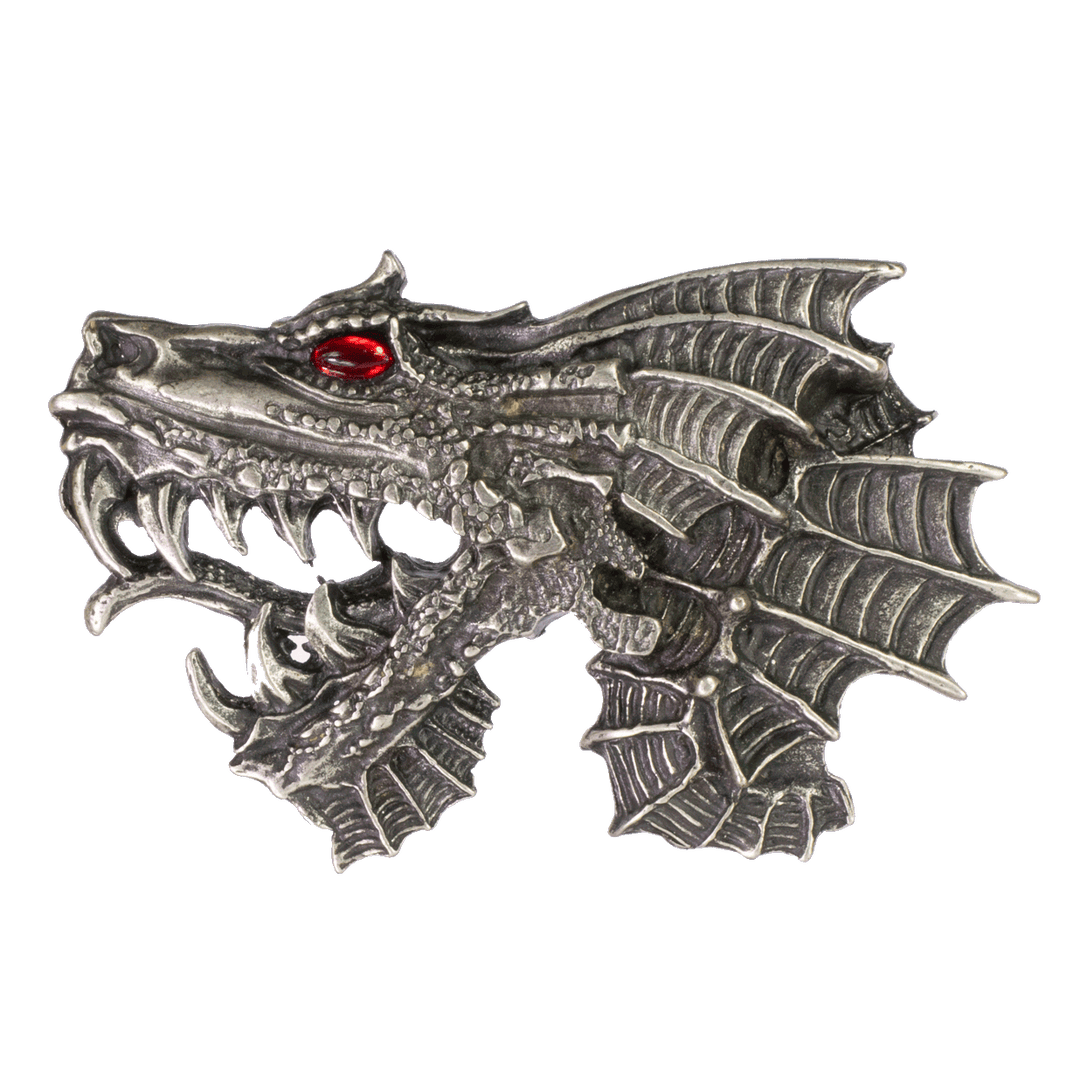 Gürtelschnalle 4cm Drache
