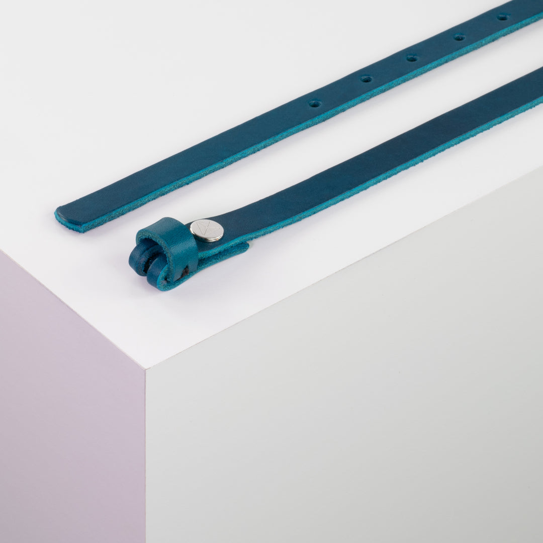 Ledergürtel 1,5cm ohne Schnalle