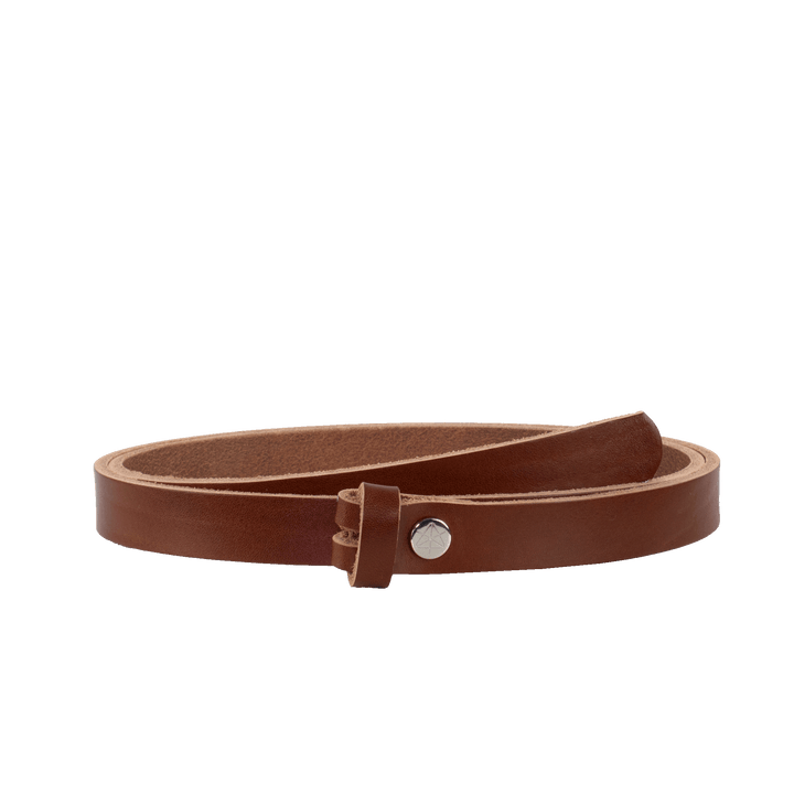 Ledergürtel 2cm ohne Schnalle