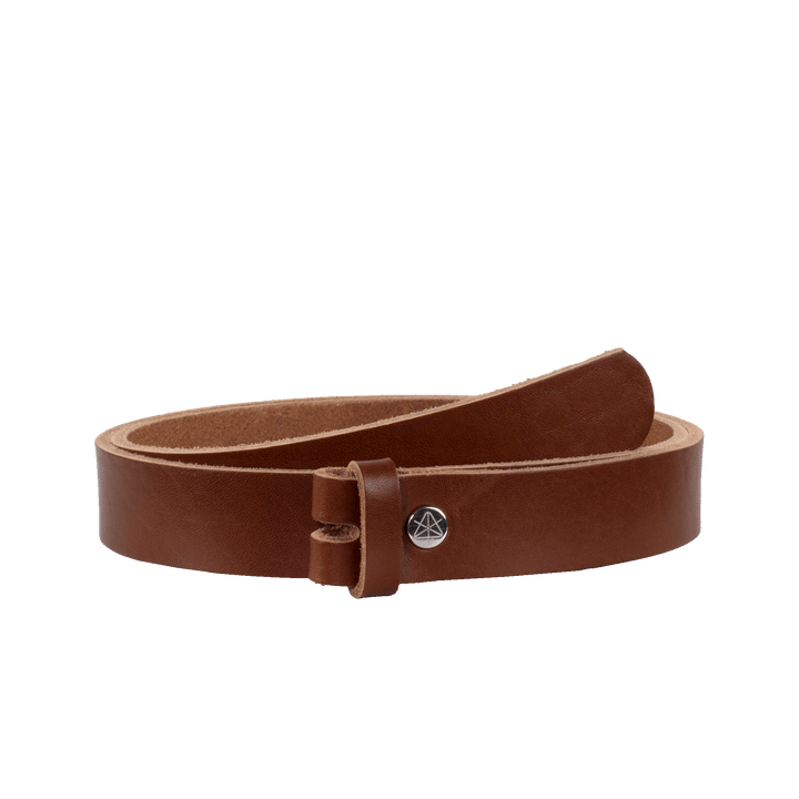 Ledergürtel 3cm ohne Schnalle