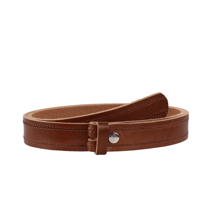 Ledergürtel 3cm ohne Schnalle