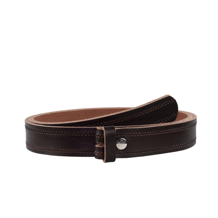 Ledergürtel 3cm ohne Schnalle