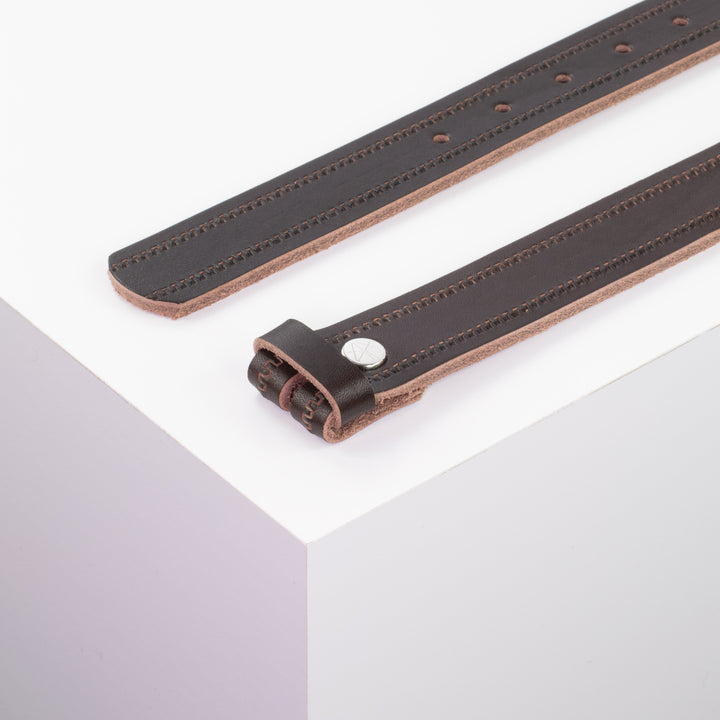 Ledergürtel 3cm ohne Schnalle