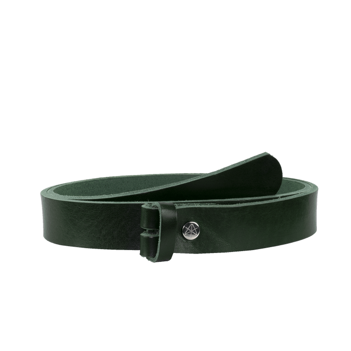 Ledergürtel 3cm ohne Schnalle