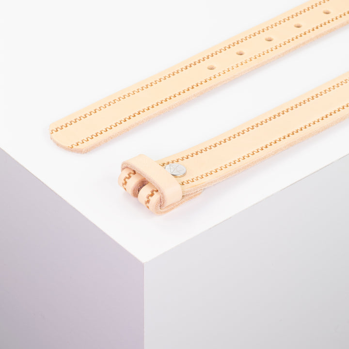 Ledergürtel 3cm ohne Schnalle