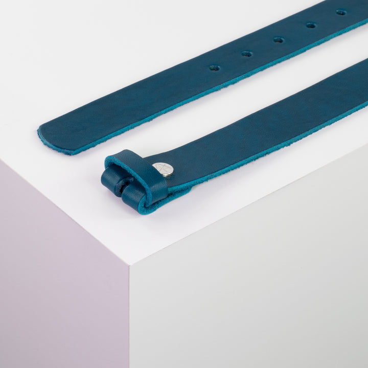 Ledergürtel 3cm ohne Schnalle