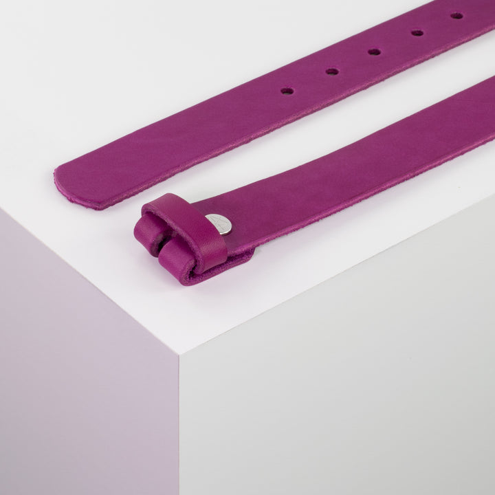Ledergürtel 3cm ohne Schnalle