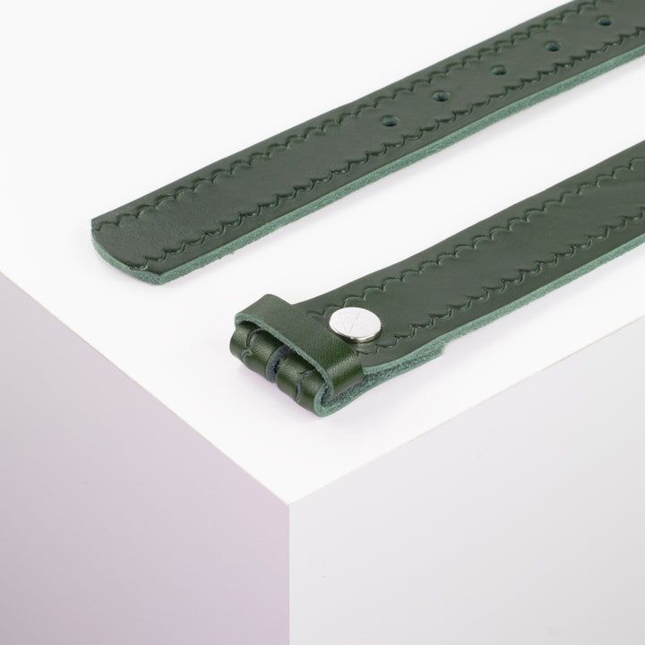 Ledergürtel 3,5cm ohne Schnalle