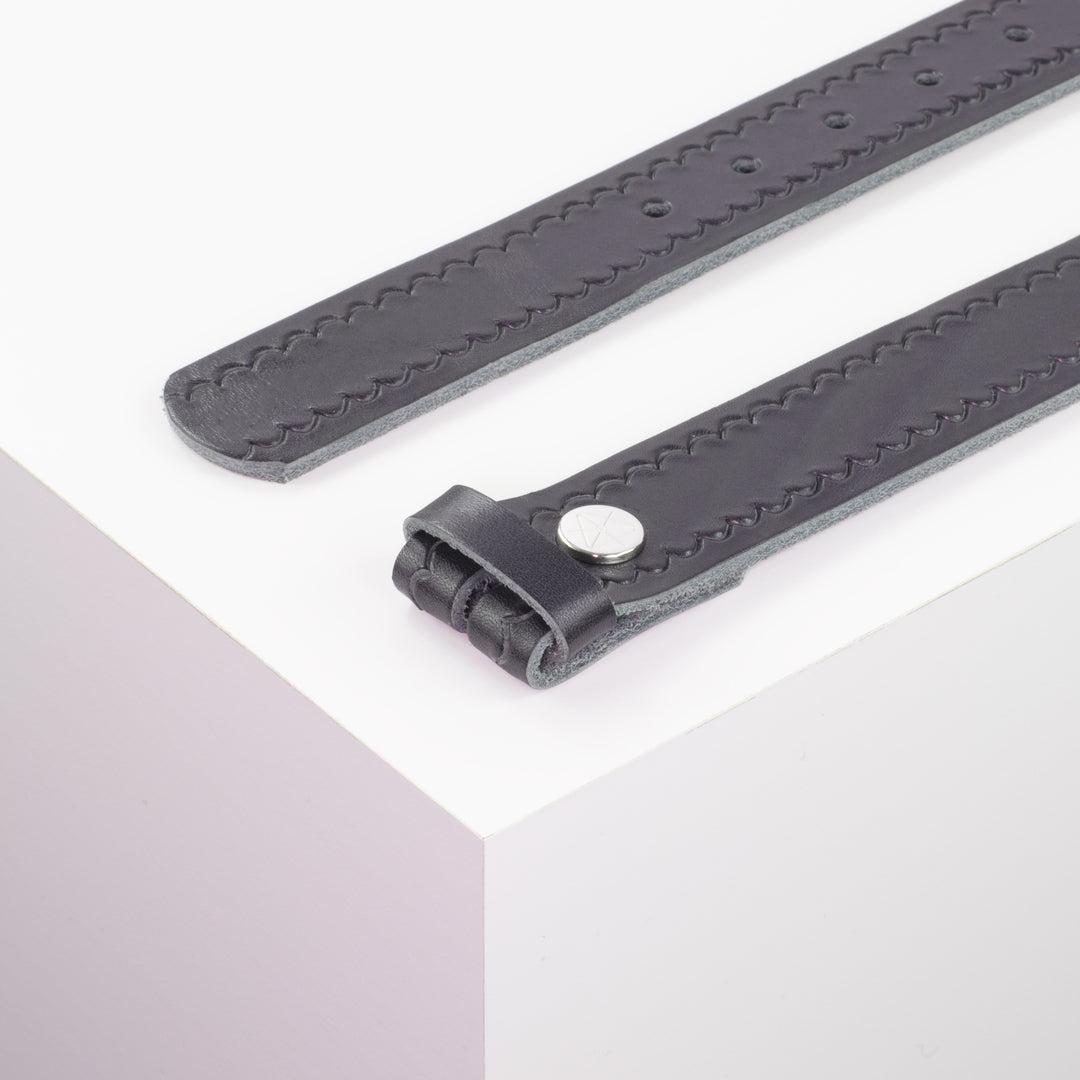 Ledergürtel 3,5cm ohne Schnalle