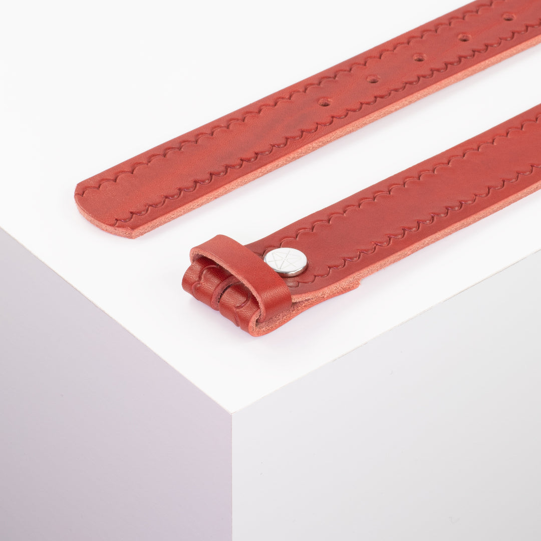 Ledergürtel 3,5cm ohne Schnalle