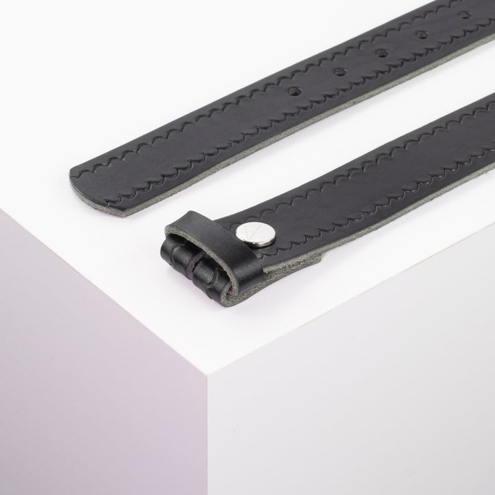 Ledergürtel 3,5cm ohne Schnalle