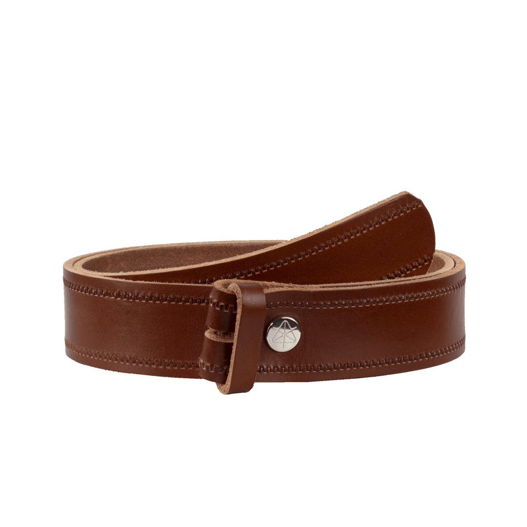 Ledergürtel 4cm ohne Schnalle