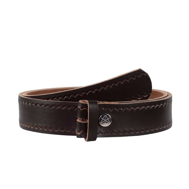 Ledergürtel 4cm ohne Schnalle