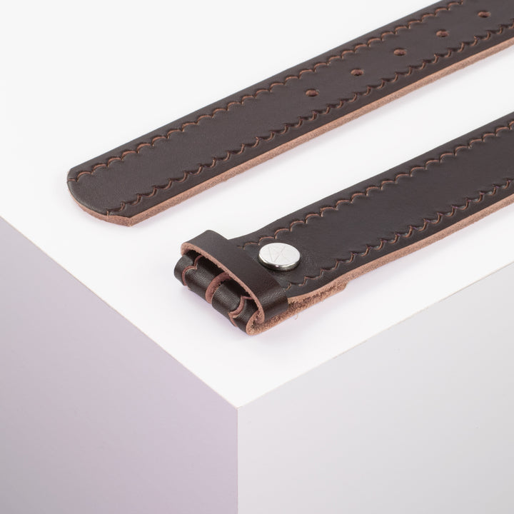 Ledergürtel 4cm ohne Schnalle