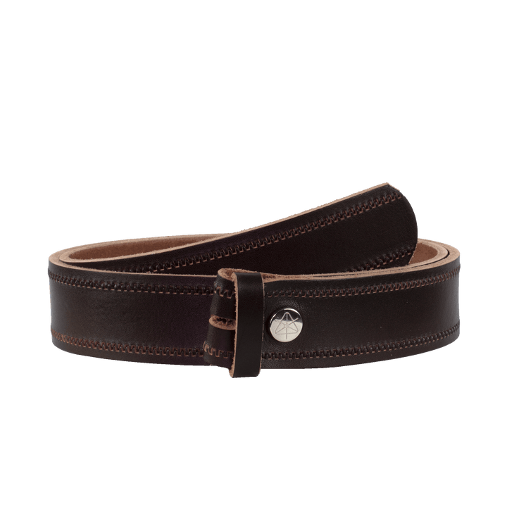 Ledergürtel 4cm ohne Schnalle