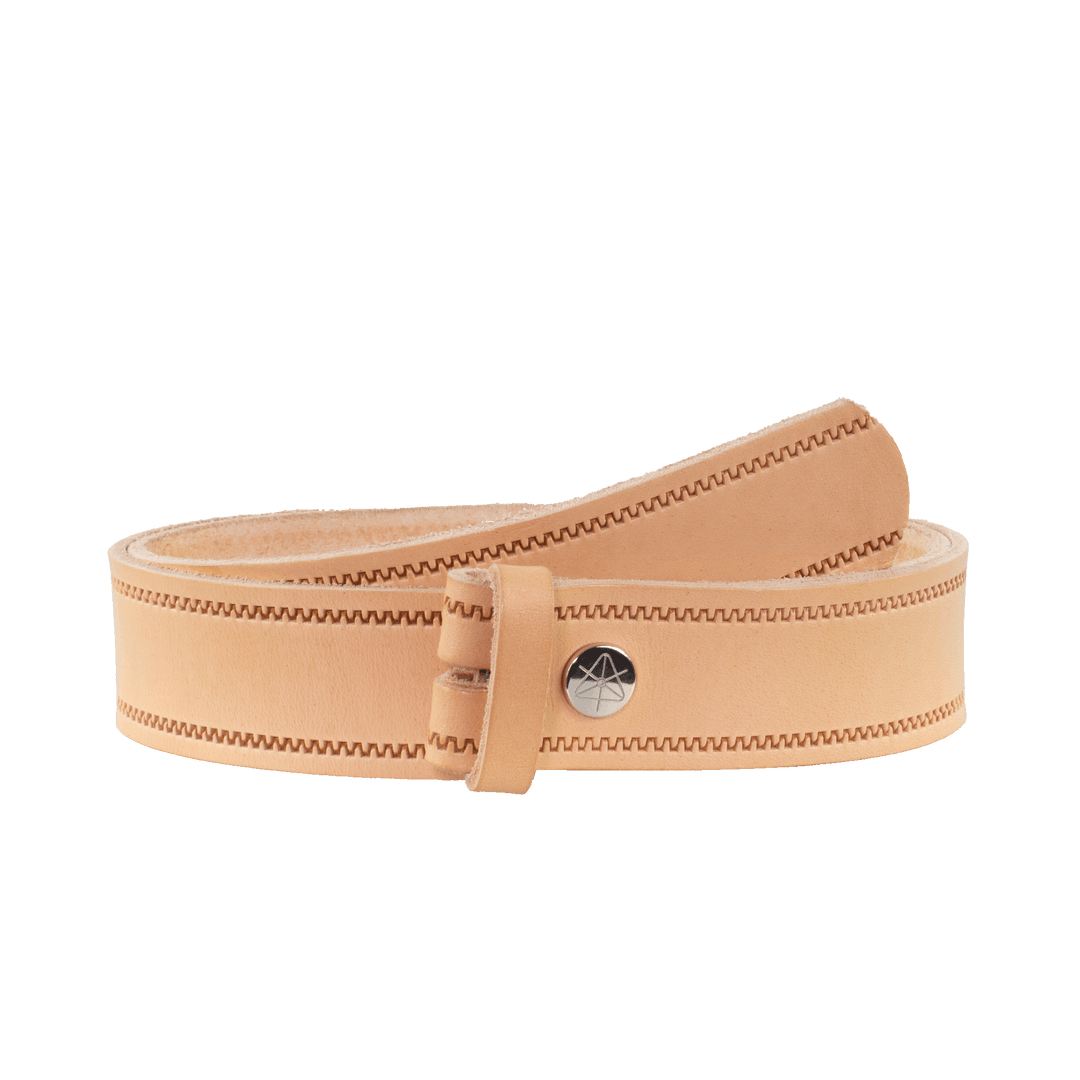 Ledergürtel 4cm ohne Schnalle