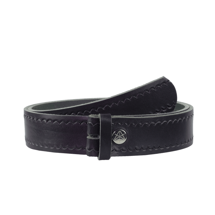 Ledergürtel 4cm ohne Schnalle