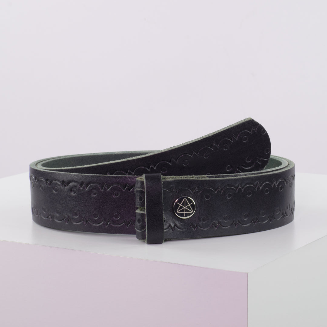 Ledergürtel 4cm ohne Schnalle