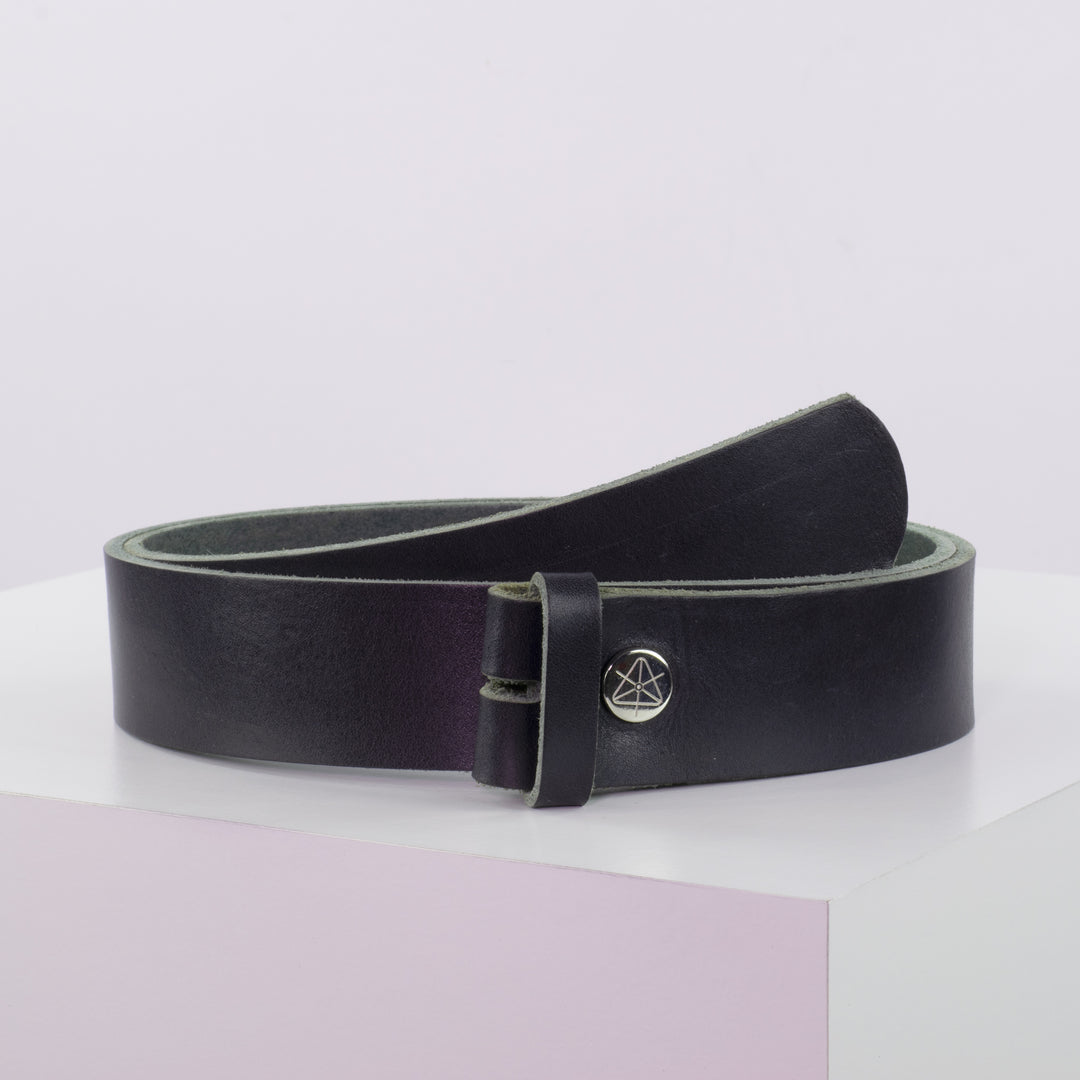 Ledergürtel 4cm ohne Schnalle