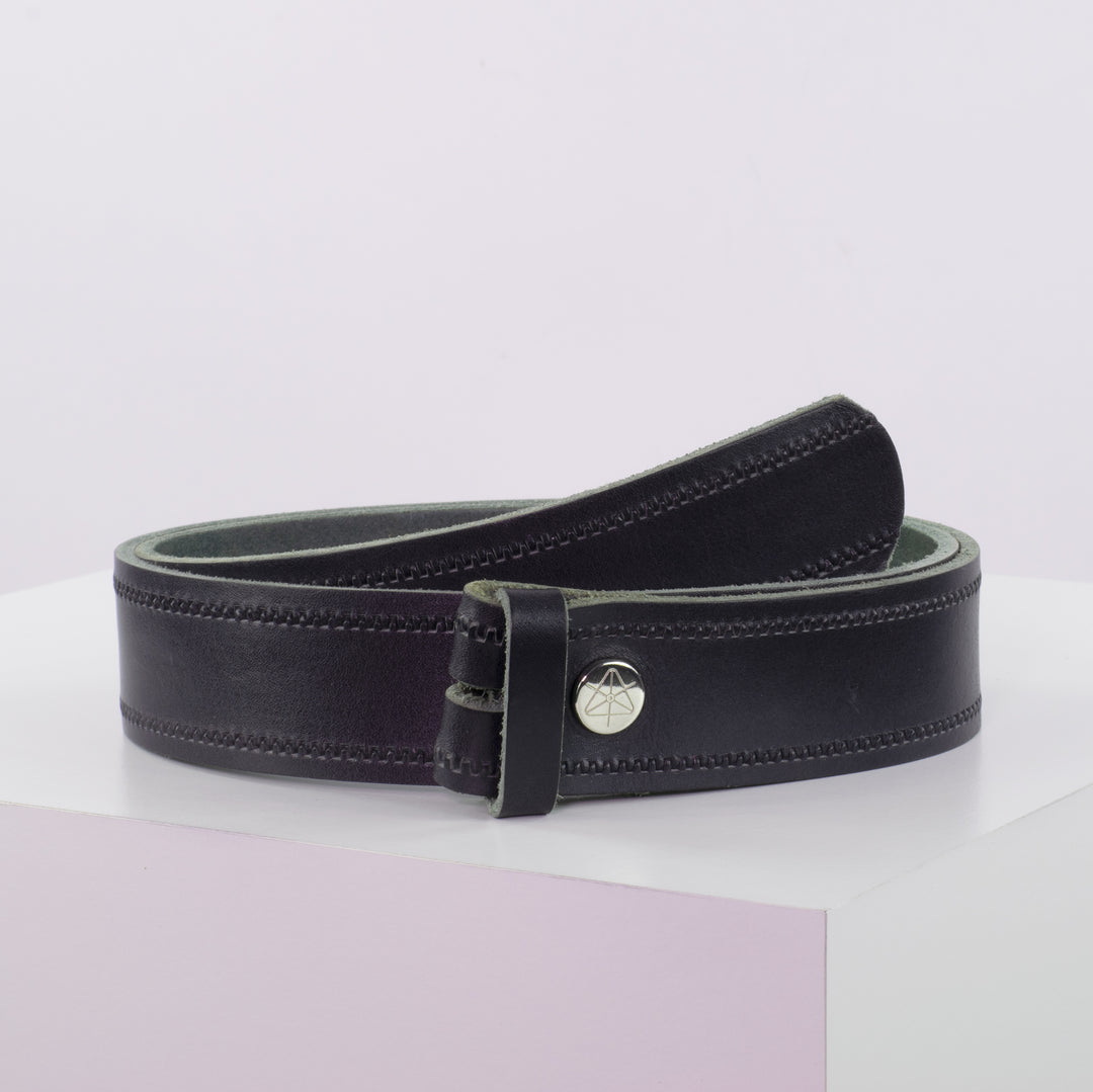 Ledergürtel 4cm ohne Schnalle