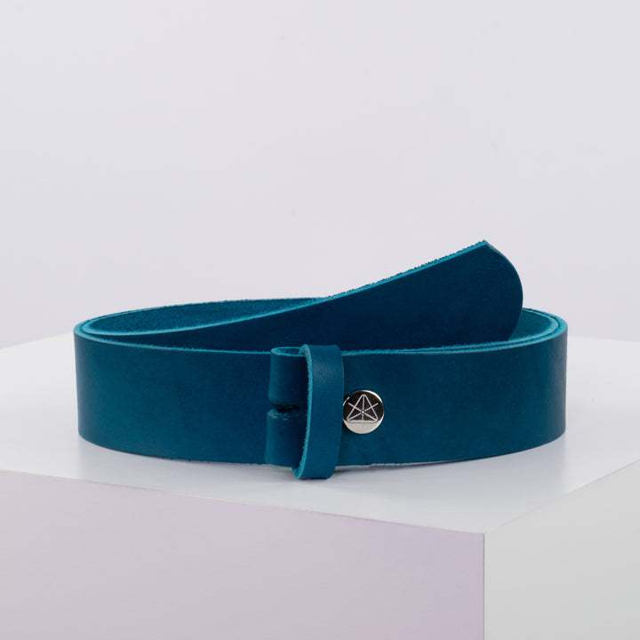 Ledergürtel 4cm ohne Schnalle