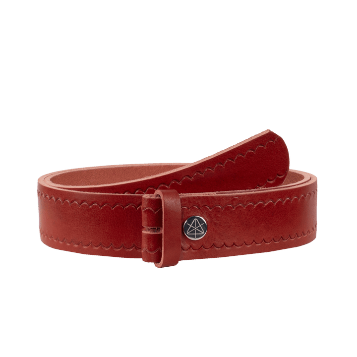 Ledergürtel 4cm ohne Schnalle