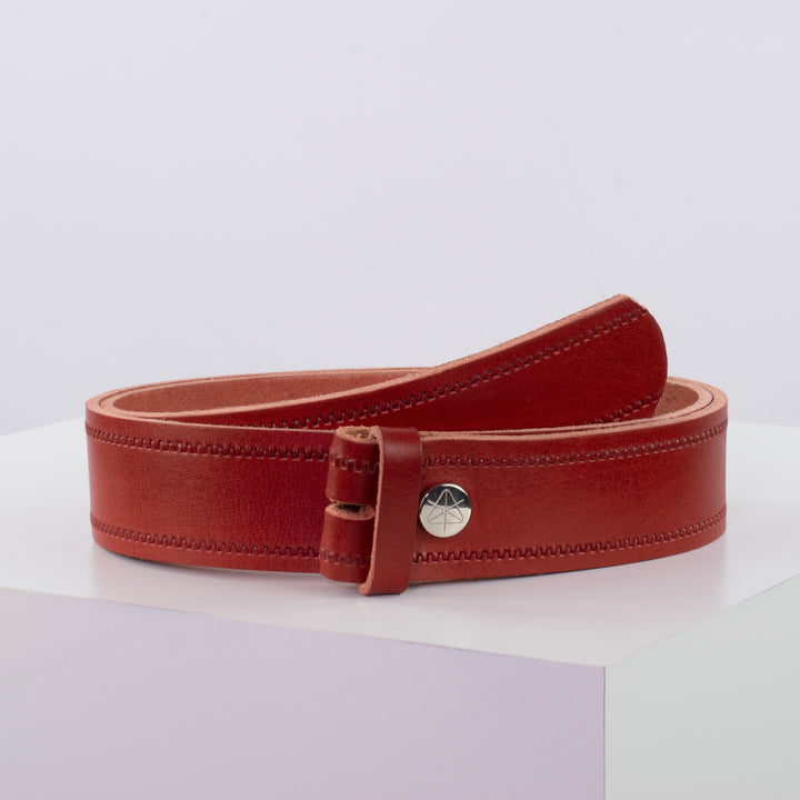 Ledergürtel 4cm ohne Schnalle