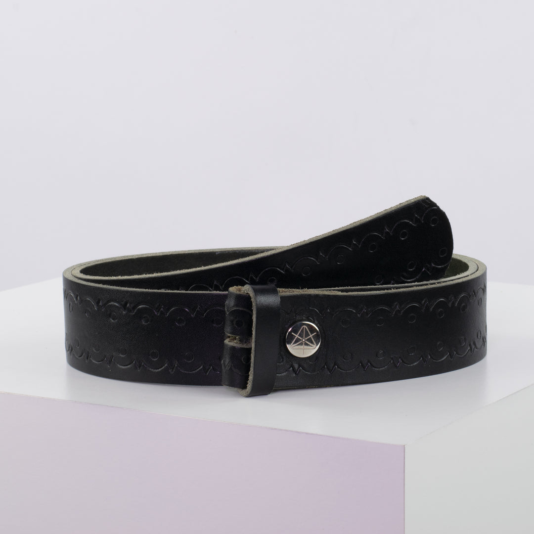 Ledergürtel 4cm ohne Schnalle