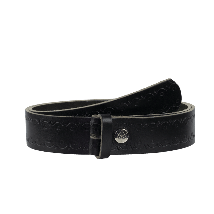 Ledergürtel 4cm ohne Schnalle