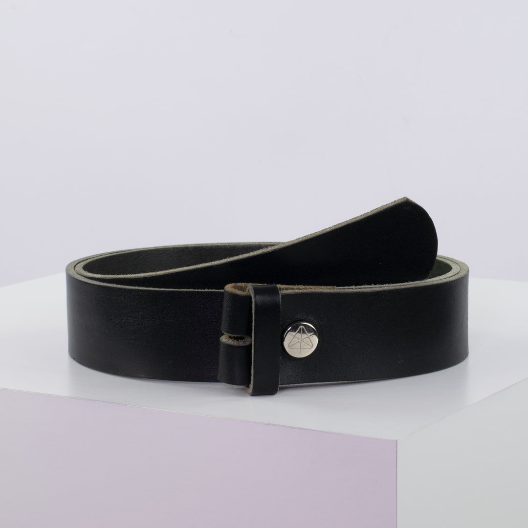 Ledergürtel 4cm ohne Schnalle