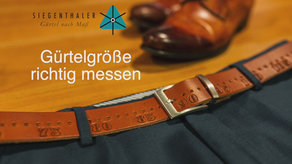 Gürtelgröße richtig messen