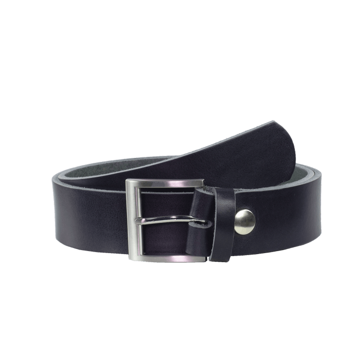 Ledergürtel 4cm mit Schnalle Milano navi ohne Muster