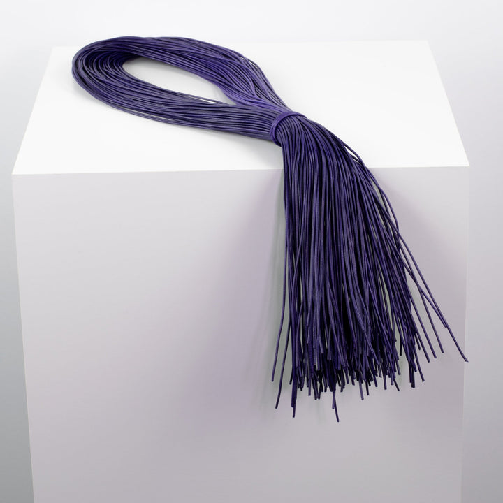 Lederbänder aus Ziegenleder violett