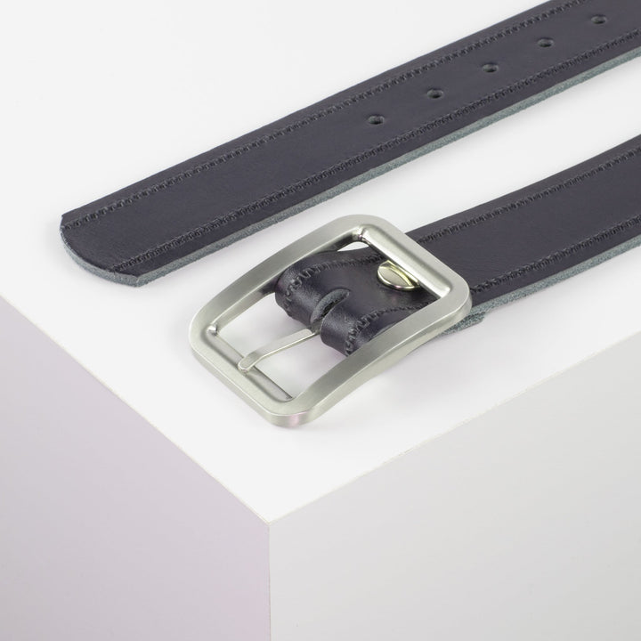 Ledergürtel 4cm mit Schnalle Munich navi Reißverschluss